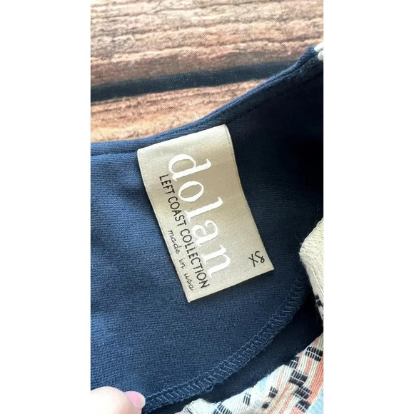 Anthropologie Dolan Women's XS‎ Blue Boho Aztec Embroidered Dress - Picture 2 of 3